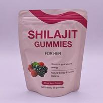 Shilajit Gummies for Women – Energy, Mood & Vitality Support – 60 Gummies 1pack