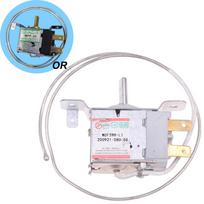 Wpf22-L 2/3 kontaktų šaldytuvo termostatas buitinis metalinis temperatūros reguliatoriaus priedas 1(2feet 60CM Probe)