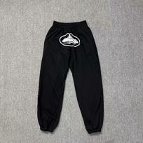 Corteiz Alcatraz Embroidered Fleece Zip Hoodie Straight Leg Pants Set Streetwear All Ages XL gray
