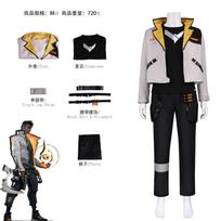 Valorant Phoenix cos Set: Fearless Phoenix Outfit, Pants, Halloween Costume cosplay XL black
