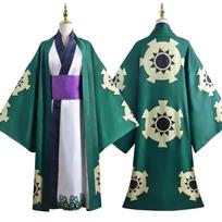 Roronoa Zoro Wano šalies Cosplay Kostiumas Kimono Vyrams Ir Moterims Man,XL blue