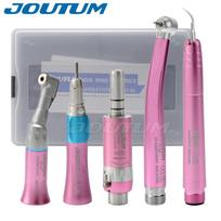 2 Hole/4Hole Dental Handpiece High Speed Handpiece EX203C Dental Low High Speed Handpiece air scaler Kit Pink-2H