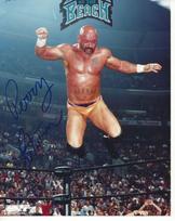 Perry Saturn Autographed 8x10 WWE WWF WCWB750 brown