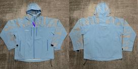 Corteiz Hoodie Jacket Men's Zip Up Windbreaker Waterproof Retro Streetwear Loose Fit L