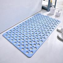 Bathroom Mat Anti-slip TPE Suction Grip Mat Non Slip Bathtub Strong Suction Anti-Mold Shower with Suction Cup Bathroom Product 70x38cm gray