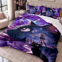 Sailor Moon 3Pcs Bedding Set Duvet Cover With Two Pillowcases For Bedroom Home Decoration 140cmx200cm