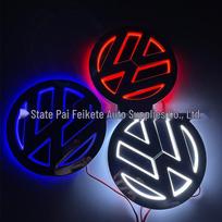 5D LED Rear Emblem Light for VW Tiguan, Bora, Magotan, Golf 6 11cm x 11cm