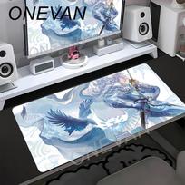 XXL Anime Berserk Mousepad Big Deskmat With Lockrand Office Pc Computer Accessories Mouse Pad Gaming Prime Gaming Keyboard Mat 30x80x0.2cm