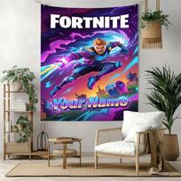 Fortnite Custom Wall Tapestry Wall Tapestry Vibrant Fade-Resistant Print Perfect for Living Room Four Seasons Decor Birthday Christmas Gift 130cmx150cm