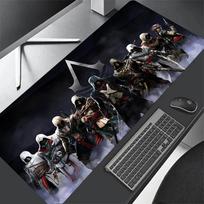 Assassin s Creed pelės kilimėlis Animacinis Užrakintas kraštas Didelis žaidimų kilimėlis Kompiuterio žaidėjo klaviatūros kilimėlis Stalo pelės kilimėlis PC stalo kilimėliai 600x300x2mm