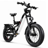 GAMVIRE V9 20  Full Suspension Electric Bike with 48V 19.2Ah Battery