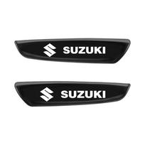 2PCS Car Fender Blade Decal Badge 3D Metal Car Body Protective Sticker For Suzuki JIMNY grand vitara sx4 swift Alto