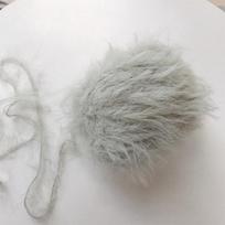Hand-mixed Mink Fleece Yarn Long Hair Imitation Mink Yarn Special Fine Wool Yarn  For DIY