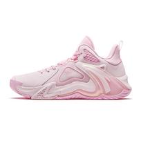 ANTA Airspace 4 Basketball Shoes Men's Low-top Sheer Cream/Cute Pink 42