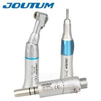 Dental low Speed Handpiece Set Air Motor Contra Angle Straight Handpieces Straight E-Type Dentistry Tool SLIVER SET-2H