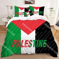 Palestine Football 3D Bedding Sets print duvet cover Adults children bed comforter birthday gift dropshipping EU Single 135x200cm