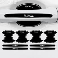 Car Door Handle Anti-scratch Sticker Carbon Fibre Car Door Bowl Handle Protector For Haval H6 M6 Jolion H9 F7X F7 Dargo H1 H2S QJ1