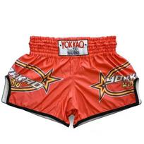 MMA Training Shorts Men Women Muay Thai Boxing Fight Pants Quick-Dry Athletic Gym With Stretch Fit Kids 3XL Recommended Height 140cm red