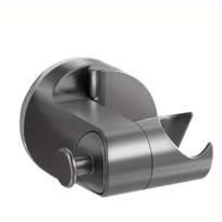 Shower Head Bracket No Drilling Suction Cup Removable Universal Wall Mount Easy Install for Rental House Bathroom B