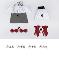 Oshi No Ko Season 3 Cosplay Arima Kana Stage Performance Outfit Cute White Lolita Dress with Full Set of Accessories Comic Con S