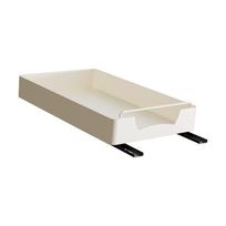 Cabinet Organizer Extendable Shelf Sliding Drawer Carbon Steel Multifunctional for Room Bedroom 25cm
