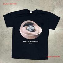 Arctic Monkeys  Tour Concert Band T Shirt Black M vintage Washed Comfortable Breathable Top For Everyday Wear Slightly L white