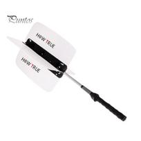 Golf Swing Trainer Power Fan Non-Slip Design Putting Simple Installation Indoor Outdoor Practicing Aid white