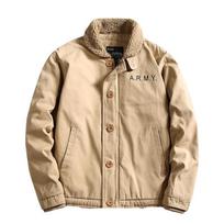 Winter Hooded  Jackets Fleece Parkas Warm Coats Male Outwear Casual Winter Coats Good Quality Men Slim Fit Jackets 4 S beige