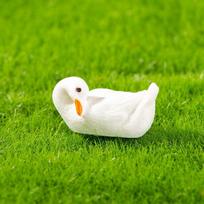 5pcs Mini Duck Duckling Model Moss Micro-Landscape Creative Adorable Figurine Decorative Miniature Office Desk Ornament