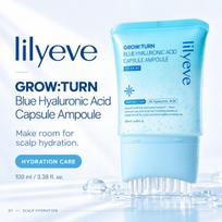 lilyeve Grow:Turn Blue Hyaluronic Acid Capsule Ampoule 100ml white
