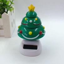 Head Dancer Car Decoration Swinging Bobble Toy Santa Claus Solar Dancing Doll Christmas Snowman Christmas tree