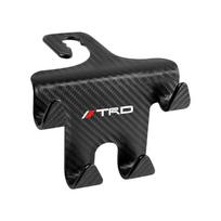 1/2Pcs Double Head Hooks Car Seat Back Headrest Hanger Emblem for Toyota GR Gazoo Racing Corolla TRD Yaris Chr Auris Rav4 Camry Prius Prado Avensis 1PCS TRD