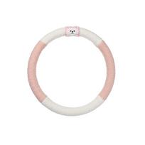 Cartoon Pattern Lamb Fleece Warm Non Slip Universal Car Steering Wheel Cover 38cm