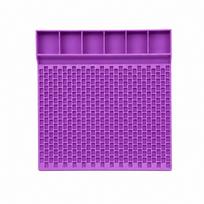 DIY Bead Bracelet Board Multi-Compartment Pony Bead Planning Tray  Gifts Style 1 Purple