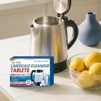 Kettle Descaler Effervescent Tablets Fast Dissolve No Scrubbing Food Grade Limescale Remover Cleaner For Electric Kettle one size