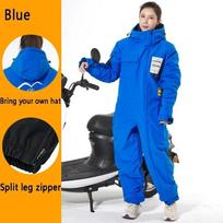 Winter Cold-Proof Motorcycle Suit Windproof Warm Motorcycle Cross-country Jacket Equipment Men's and Women's Ski Fishing Suit XL