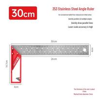 KAPRO 353 Stainless Steel Angle Ruler & 354 Aluminum Right Angle 90° Multi-Functional Ruler Other