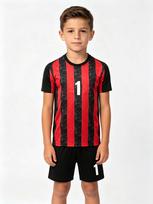 Naujas 26/27 Unisex Tuščias Futbolo 2 dalių Rinkinys, Vaikams Suaugusiems Tėvų ir Vaikų Rinkinys, Pritaikytas Ne. 10 mokyklos lauko komandiniams sporto žaidimams 160