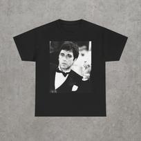 Scarface Tony Montana Movie T-Shirt | Vintage Film Gangster Tee M white