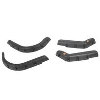 Cart Wheel Mud Guard Kit, Front Rear ABS   Guard Mud Flap Replacement for E GO TXT 1994 to 2013, with Direct Installation