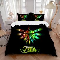 3Pcs Legend Zelda Twilight Princess Bedding Sets For All Sizes New 3D Printed Bed Cover Comforter Duvet Cover Pillowcase Bedroom Decoration 135cmx200cm