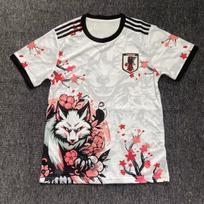 Japonijos nacionalinės rinktinės įkvėpti trumpomis rankovėmis futbolo marškinėliai Anime bendradarbiavimas Dragon Ball One Piece Naruto Medium