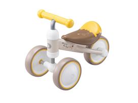 [Oficialus] Ides D-Bike mini Wide Disney triratukas be pedalų patalpoms kūdikiams berniukams mergaitėms dovana (Pūkis) white