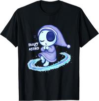 Dandy Astro Sleepy Cosmic Dreamer in Pajamas T-Shirt S blue