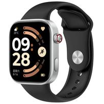 Solid Color Reverse Buckle Silicone Replacement Watch Band, Adjustable Wrist Strap For Xiaomi Band 10 Pro / Redmi Watch 6 /5 For Xiaomi Band  10 Pro / Redmi Watch 6 / 5 black