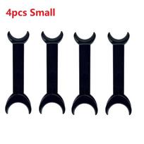 Double head T-Shape Cheek Mouth Lip Retractor Dental Intraoral Opener Mouth Expanders Orthodontic Materials Teeth Whitening 3 4pcs small black