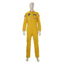 Cosplay gelbėjimo planas cos kostiumas išsaugoti raith astronautų vienasvienas įrankių striukė cosplay įrankių kostiumas L yellow