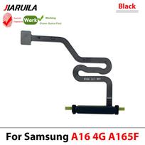 Home Side Power Button Touch ID fingerprint Finger Sensor Scanner Flex Cable For Samsung A16 1G A17 A17 1G A171F gray