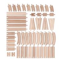 IKEA LILLABO 50 dalių traukinuko bėgelių rinkinys beige