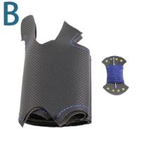 Custom Carbon Fiber Leather Car Steering Wheel Cover For Opel Astra (H) Zaflra (B) Signum Vectra (C) Vauxhall Astra Holden Astra